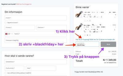 Black Friday tilbud hos skadedyrbutikken Skadedyrproffen – Spar med rabattkode!